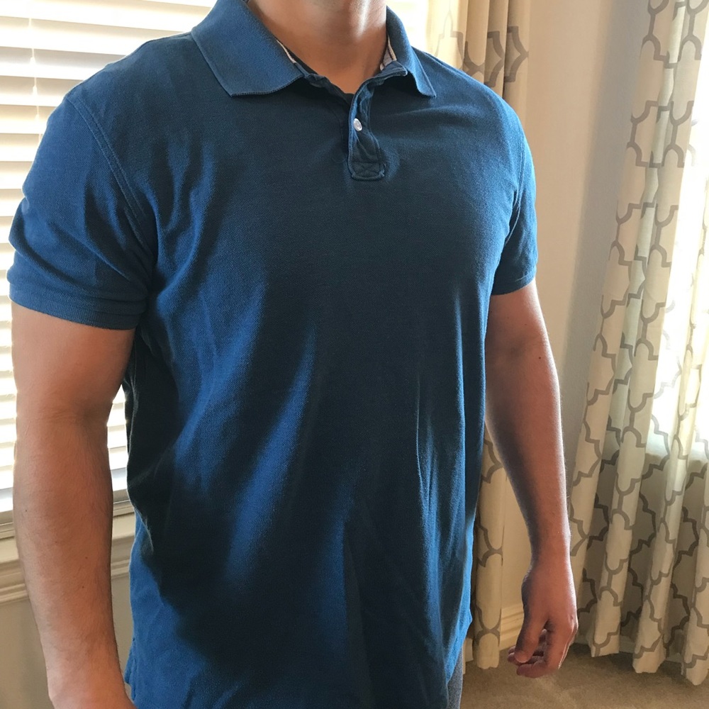 Men’s causal Polo shirt Blue
